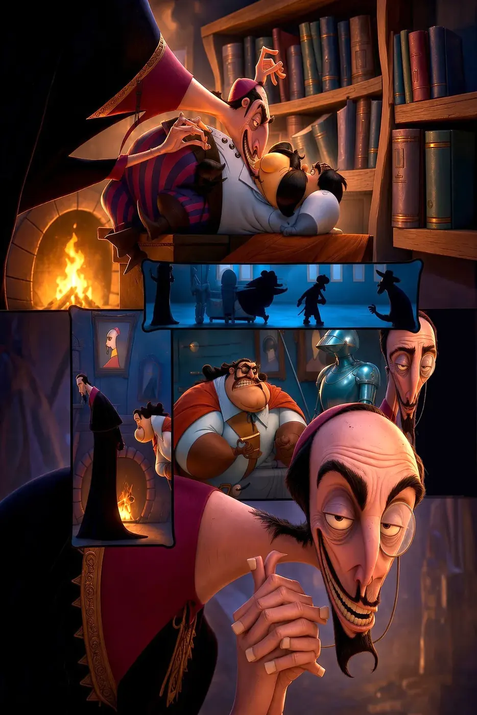 Three Musketeers — Interior Page